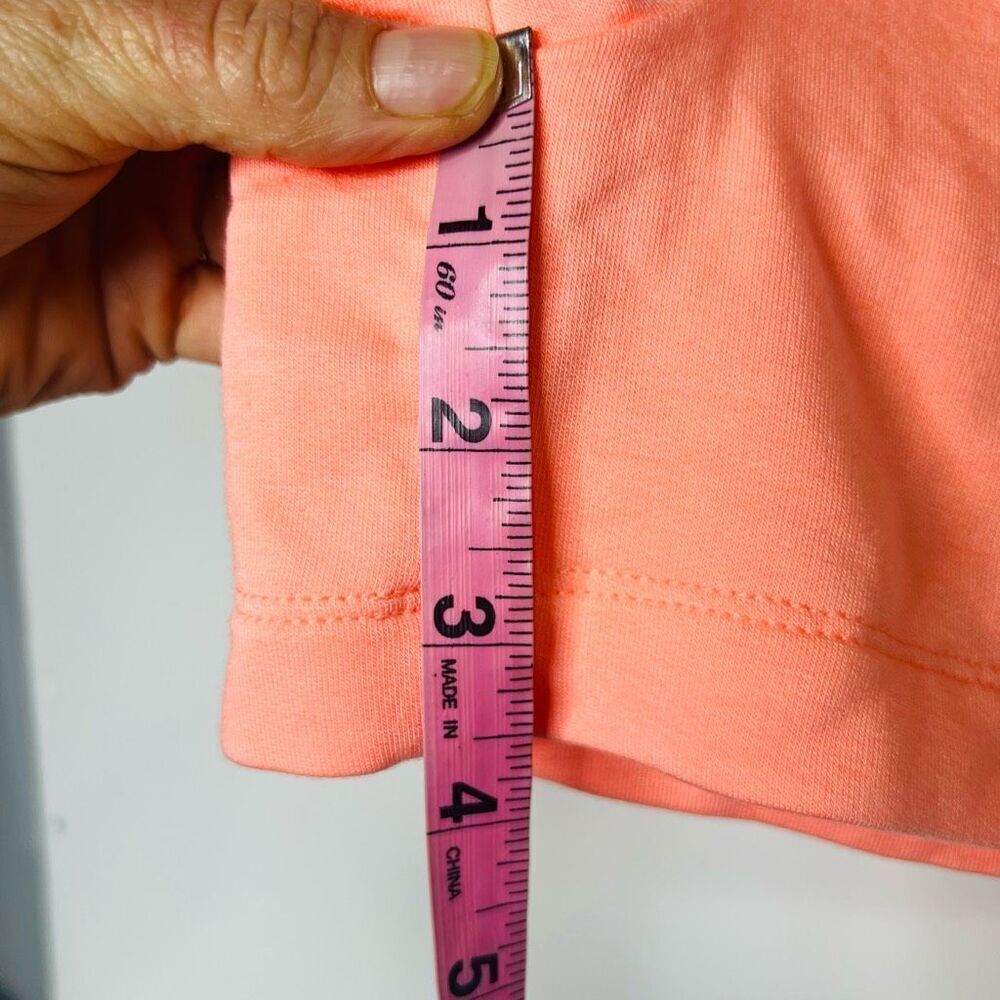 Lou & Grey for LOFT Flourescent Coral Orange Soft Lounge Shorts - Picture 4 of 7